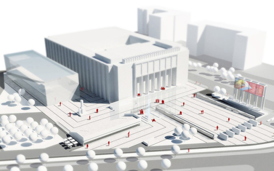 Koncepcja urbanistyczno-architektoniczna zagospodarowania placu przed Muzeum Narodowym w Krakowie