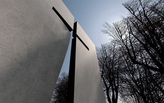 Kwatery Pamięci na Cmentarzu Marynarki Wojennej na Oksywiu w Gdyni